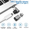 Ablink USB C Magnetic Adapter 2 Pack, Straight and 90