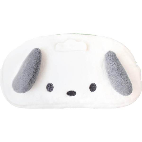 [T'S Factory] Stationery Plush Face Pen Pouch Sanrio Characters Pochacco