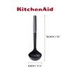 KitchenAid KAS006OHCGG Ladle, Plastic