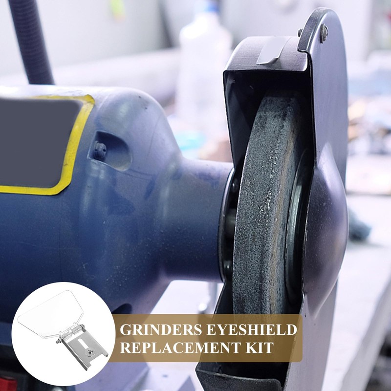 POPETPOP Grinder Protective Disc Grinder Stand Eye Protection 2-Piece Angle