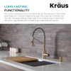 KRAUS Boden Kitchen Soap and Lotion Dispenser in Brushed Brass,