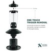 Squirrel Proof Bird Feeder - 360° Feeding Perch Tray for