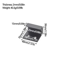 8Pcs Stainless Steel Tile Display Hanger, Heavy Duty Bracket Wall Hanger Fastener Bracket Wall Hook Picture Hooks