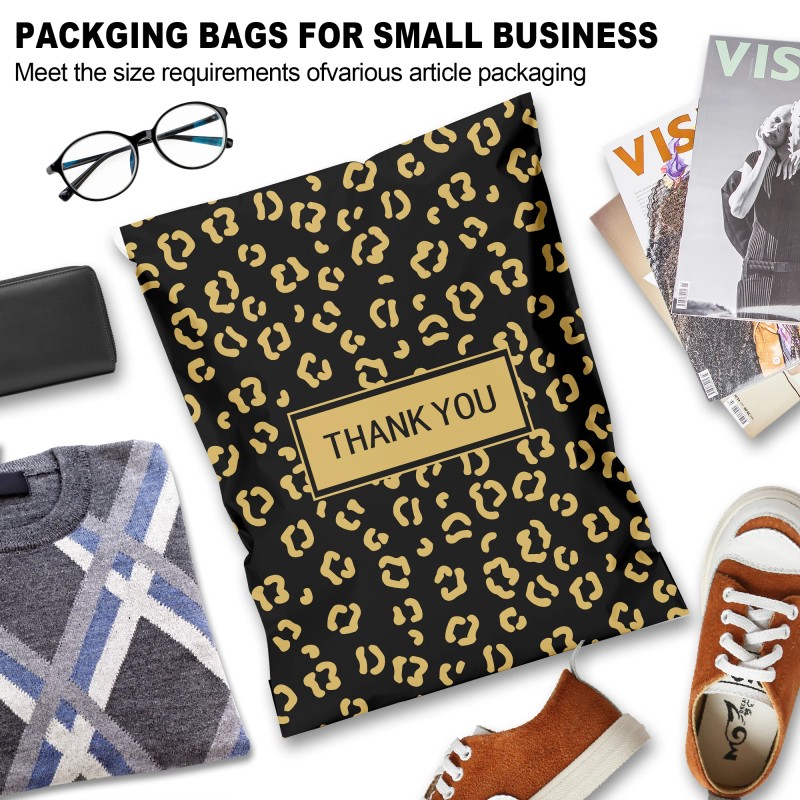 100-Piece Biodegradable Waterproof Polyethylene Mailing Bag 2 Mil for Apparel