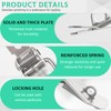 10 PCS Stainless Steel 90 Degree Spring Toggle Lock with