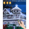 Ollny Outdoor Christmas Lights 1000LED 328FT, Cool White Fairy Lights