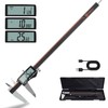 HARDELL Digital Caliper 12 Inch, Rechargeable Calipers with Large LCD