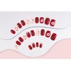Sethaxy 24PCS Nail Tip, Very Short False Nails, Cute, Cute
