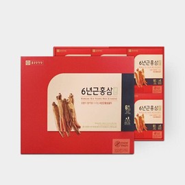 6년근홍삼골드 홍삼 6년근 활력 명절선물 부모님건강 선물세트 60포 6-Year Old Red Ginseng Gold Energy Gift Set for Parents' Health 60 Sachets