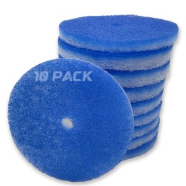 AGradify 10 Pack RV Air Conditioner Filter 5.25” Round RV AC Filters Replacement with Central Hole MERV 8 Rated RV Air Vent Filters