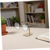 TOVINANNA Eyeglass Display Stand Stainless Steel Glasses Holder Rack for