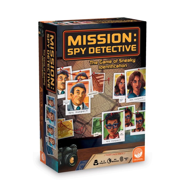 MindWare Mission: Spy Detective Family Board Game - Spy Game