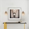 ZEVNI Modern 1-Light Wall Sconces, Black and Gold Sconces Wall