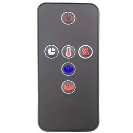 Replacement Remote Control for Napoleon Electric Fireplace W190-0095 NEFL32FH NEFL42FH NEFL50FH NEFL60FH NEFL72FH NEFL100FH NEFL42FH-MT NEFL50FH-MT NEFL60FH-MT,with Wall Mounting Bracket