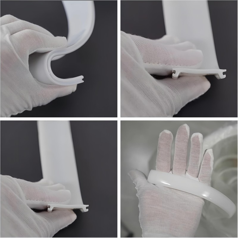KSDLMPA 16.4Ft/5M Silicone LED Cover, Alumium Profile Silicone Channel Diffuser