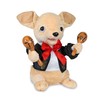 Cuddle Barn Chuey Bamba 12" Singing Chihuahua Animated Plush Toy,