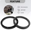 wedfish 2PCS 6.5 Speaker Spacer Enhance Sound Quality,No Cutting and