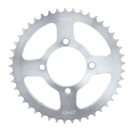 428 Chain 45 Tooth Rear Sprocket 428 45T Steel Rear Sprocket for Off Road Vehicles Motorcycles