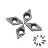 10Pcs/set CNC Carbide Tip Inserts Blade Cutter Lathe Turning Tool