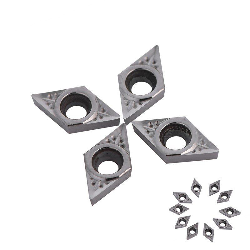 10Pcs/set CNC Carbide Tip Inserts Blade Cutter Lathe Turning Tool