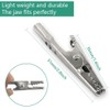 25Pcs 51mm Metal Alligator Clip Spring Clamps test line Crocodile