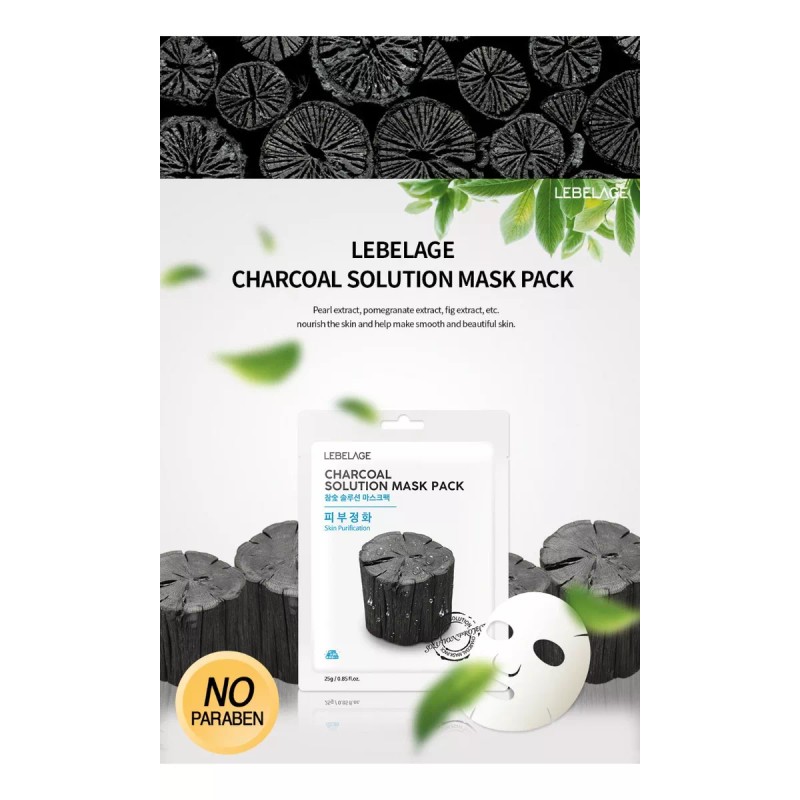 Bidameun Mascarilla Limpieza De Carbon, Refinamiento De Poro (5pz)