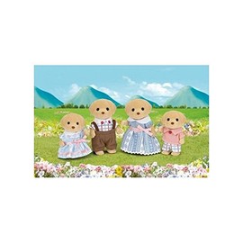 Sylvanian Families - Yellow Labrador Family - dollhouse playset