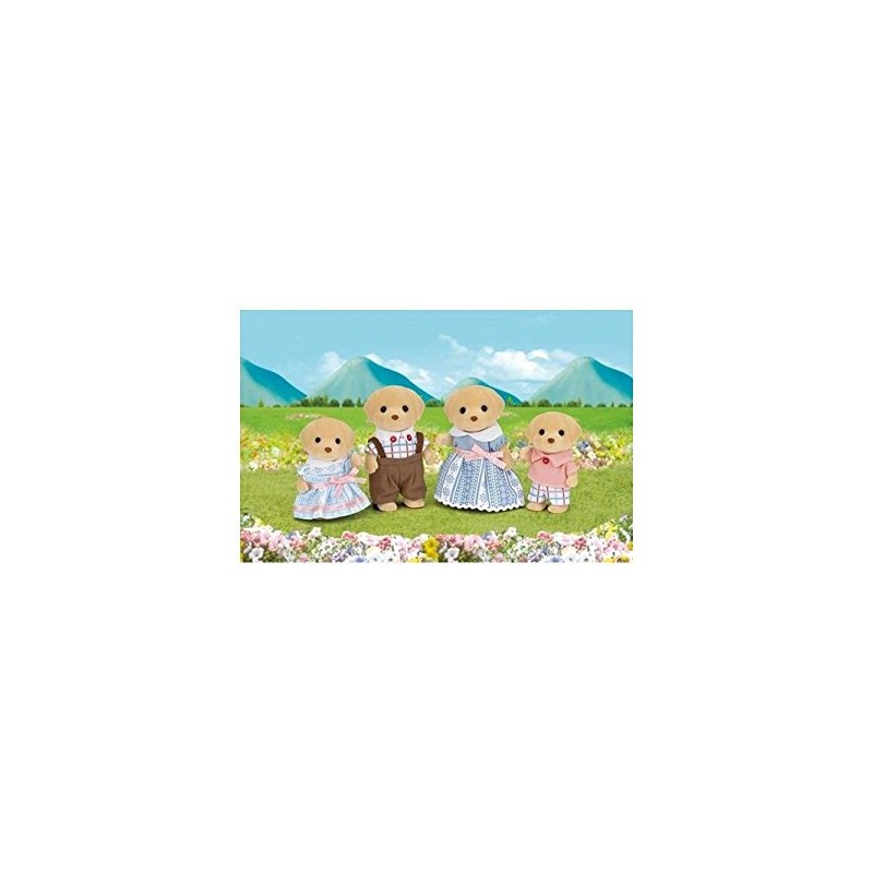 Sylvanian Families - Yellow Labrador Family - dollhouse playset