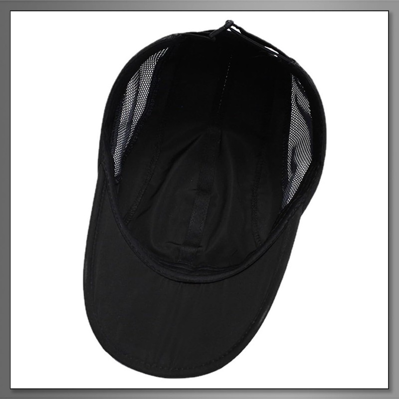 Buzz Selection CAP726 Hat, Cap, Sports, Mesh, Stylish, Running, Men's,
