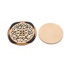 Wood Sponge Guitar Sound Hole Cover Block Protector for Acoustic