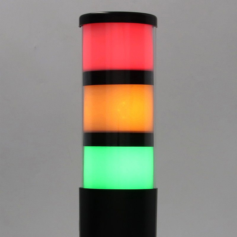 BERM 3 Layer LED Signal Light Tower Foldable Industrial Warning