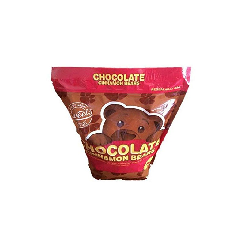 Sweet Candy Company Chocolate Covered Cinnamon Gummy Bears - Real