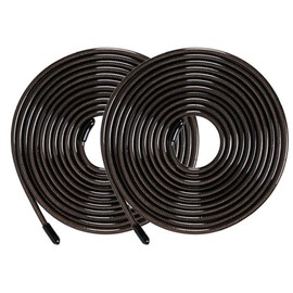 2 Pcs Jump Rope Spare Cable 300cm Length Skipping Rope Replacement Steel Wire for 75PAI Black