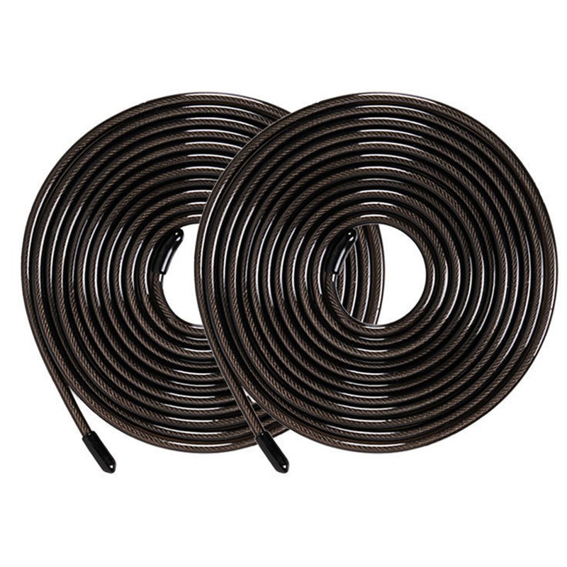 2 Pcs Jump Rope Spare Cable 300cm Length Skipping Rope