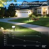 JEJOT Solar Lights Outdoor Waterproof IP65, Super Bright LED,Cool Light