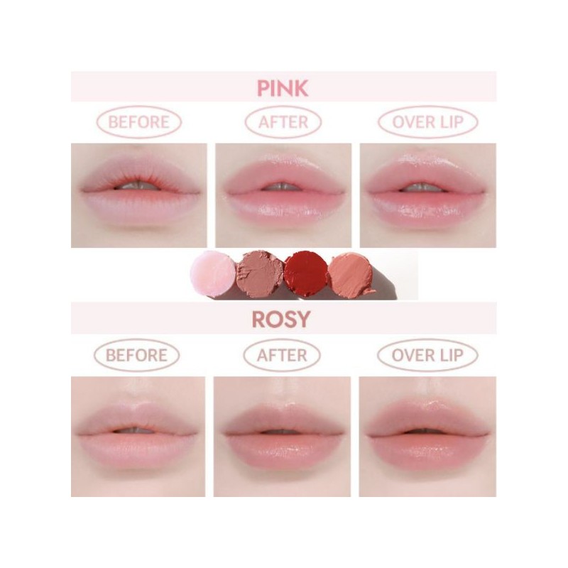 DR.BELMEUR Advanced Cica Touch Lip Balm 5.5g, Color:04 Rosy