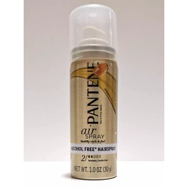 Pantene Pro-V Air Spray Alcohol Free Hairspray Level 2 - 1 oz TRAVEL SIZE