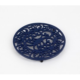 Victor RW107BL Octopus & Fish Trivet Blue, Cast Iron