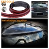 Universal Car Rear Spoiler With Tape, Carbon Tail Decoration
