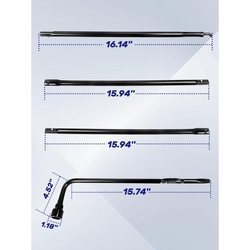 Xongjojo Spare Tire Tool Kit with Spare Tire Jack Handle