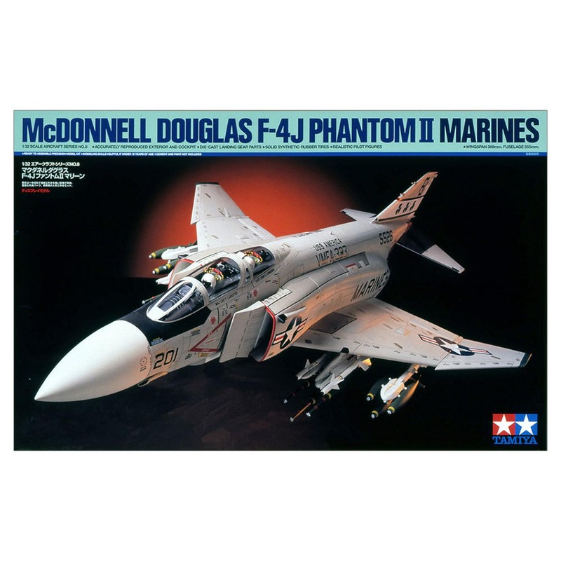 Tamiya Models F-4J Phantom II Model Kit (TM60308)