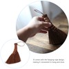 Happyyami Mini Palm Broom Bed Cleaning Broom Straw Witch Broom