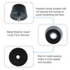 sourcing map Pack of 12 Rubber Feet Bumper Printer with