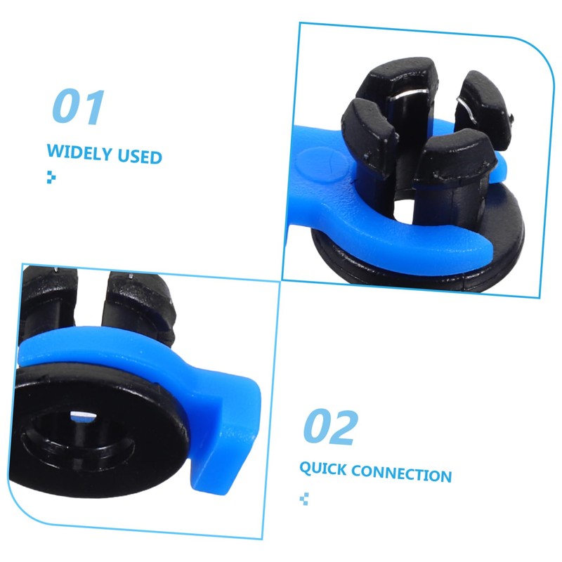 ULTECHNOVO 1 Set Bowden Tube Claw Buckle Printer Locking Clips