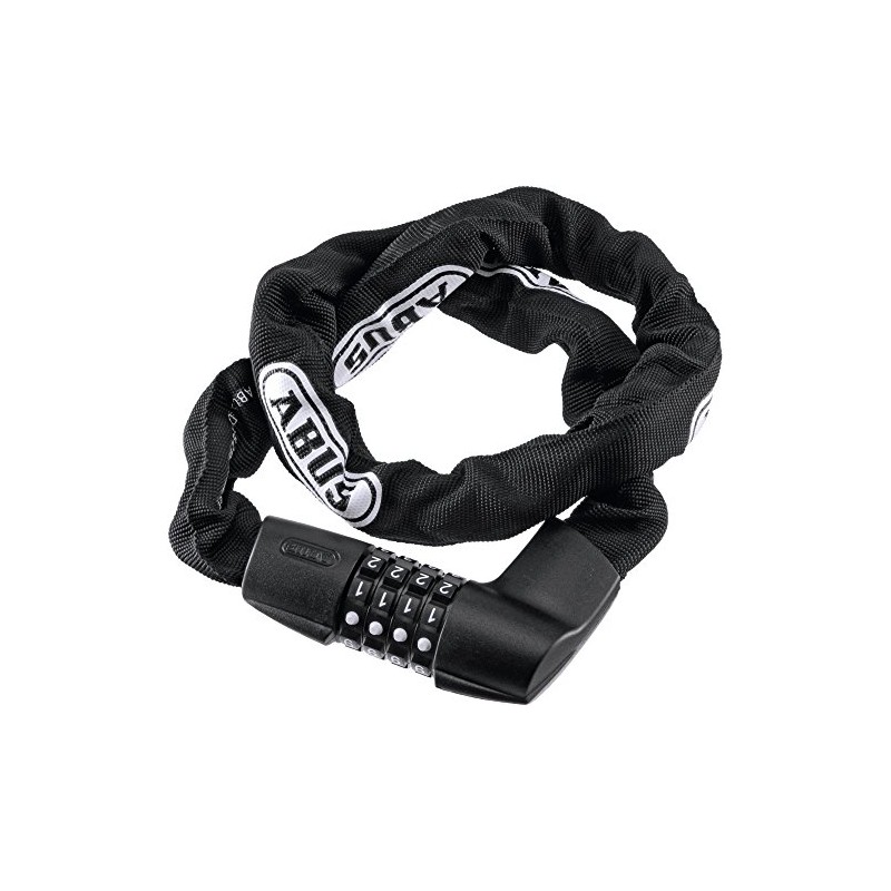 ABUS 1385 Tresor Combo Chain Lock, 85cm Length/7mm Diameter Square,