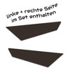 Fog lamp daytime running lights foils set tint film stickers,