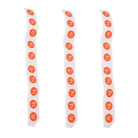 30PCS NFC Tags NFC Stickers Compatible for TagMo and for Amiibo 504 Bytes Memory Fully Programmable Red