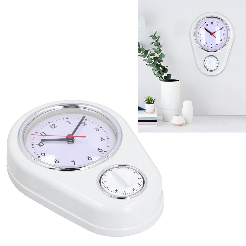 9 Inch Kitchen Timer Wall Clock Multifunction Innovative Precise Time