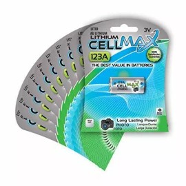 TrustFire CellMax CM-CR123A-BP1 -3-Volt Lithium Photo CR123A Batteries (10, 1-Packs) 2023