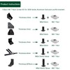 120Pcs 3030 3060 Aluminum Extrusion Hardware Accessories, M6 T Nuts